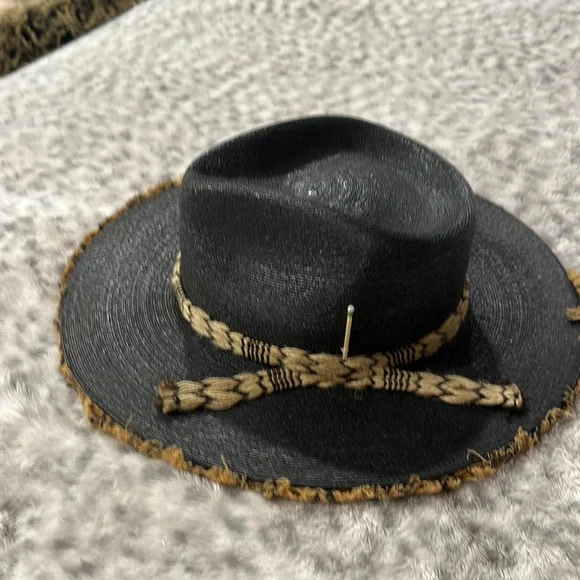 Nick Fouquet beach hat size 60 NICK FOUQUET | DARK LINES HAT main image 3